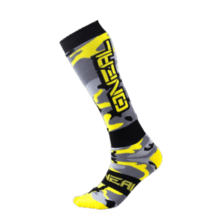 Skarpety O'Neal PRO MX Sock HUNTER black/gray/neon yellow