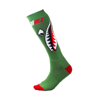 Skarpety O'Neal PRO MX BOMBER green (One Size)