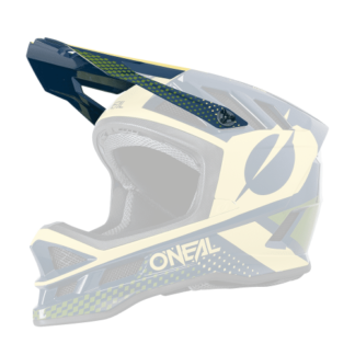 Zapasowy daszek BLADE Polyacrylite Helmet ACE niebieski/beżowy/zielony
