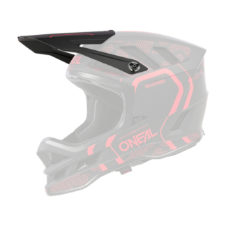 Kask poliakrylowy BLADE STRIKE czarny/czerwony