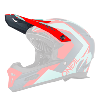 Zapasowy daszek FURY RL Helmet HYBRID czerwony