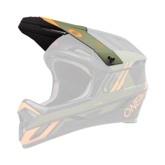 Visor BACKFLIP Helmet STRIKE black/orange/olive