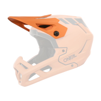 Visor SL1 Helmet CREST orange/black