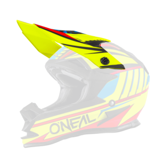 Spare Visor 7SRS Helmet Evo CHASER neon yellow