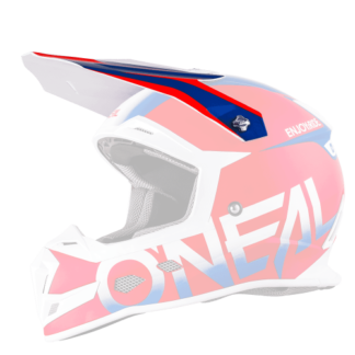 Spare Visor 5SERIES Helmet BLOCKER red/blue