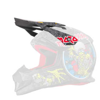 Spare Visor Moto XXX Helmet WORLD TOUR black/multi