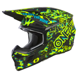 O'NEAL 3SRS Helmet ASSAULT black/neon yellow XL (61/62 cm)