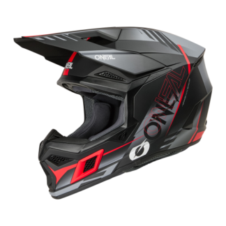O'NEAL 3SRS Helmet HAZE black/gray/red