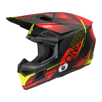 O'NEAL 3SRS Helmet HAZE black/red/neon yellow