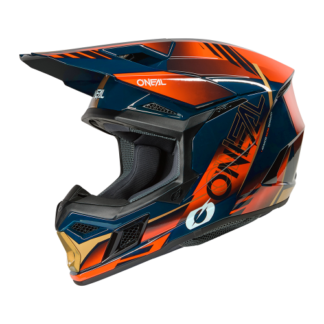 O'NEAL 3SRS Helmet HAZE blue/orange/gold