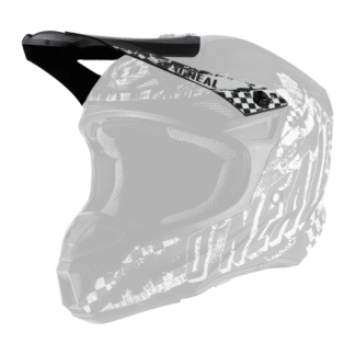 Kask poliakrylowy Visor 5SRS RIDER czarny/biały