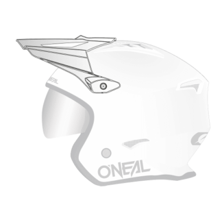 Visor VOLT Helmet SOLID white