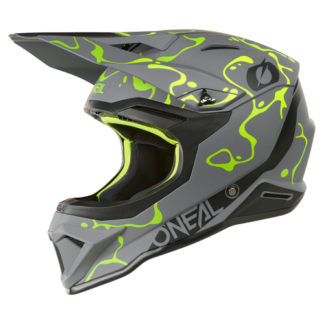 O'NEAL 1SRS Helmet SPLASH gray/neon yellow