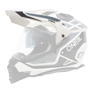 Visor SIERRA Helmet R white/black/gray