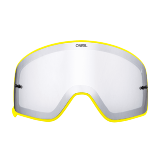 O'NEAL B-50 Goggle yellow Spare Lens silver mirror with Tear Off Pins