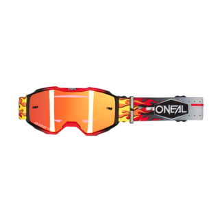 Gogle dziecięce O'Neal B-10 HR multi - radium red