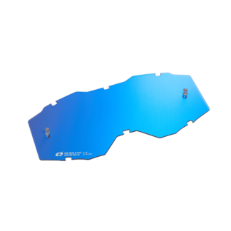 O'NEAL Zapasowe soczewki do gogli młodzieżowych B-10 radium blue z odrywanymi pinami