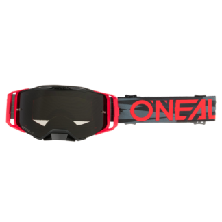 Gogle O'Neal B-33 ICTUS black/red - gray