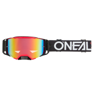 Gogle O'Neal B-33 HEXA black/red - radium red