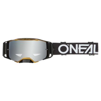 Gogle O'Neal B-33 HEXA black/gold - silver mirror
