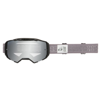 Gogle O'Neal B-22 STATIC gray - silver mirror