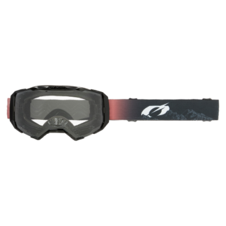 Gogle O'Neal B-22 COVERT black/red - clear