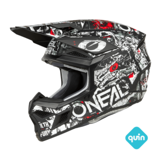 O'NEAL 3SRS Helmet ATTACK black/white